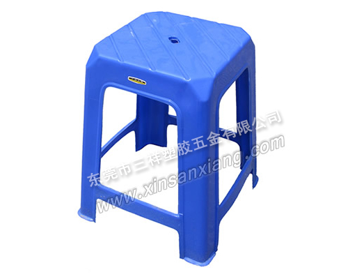 3號全塑方凳<br>凳面(mm)：265×265 <br>高度(mm)：435