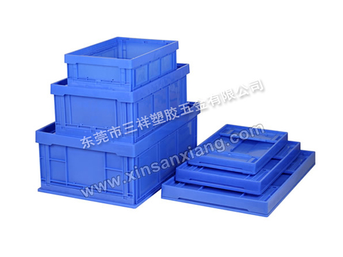 JW 系列折疊箱<br>1~8款不同規(guī)格 、高低不同款組合 、全新PP共聚料 、韌性好，耐用